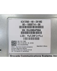 ICX7250-48-2X10G - Used