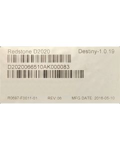 Redstone D2020 - AS-IS