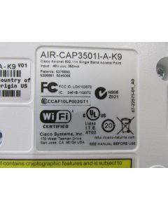 AIR-CAP3501i-A-K9 - Used