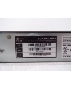SG500X-24MPP-K9 - Used