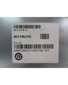 ASR1000-2T+20X1GE - Used