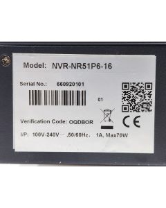 NVR-NR51P6-16 - Used
