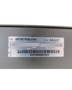 GS752TPSB - AS-IS