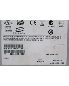 DSR2035-001 - AS-IS