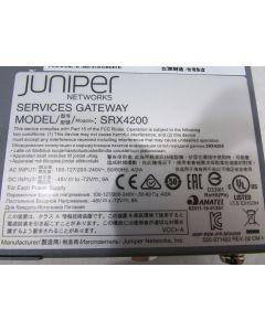 SRX4200-SYS-JB-AC - AS-IS