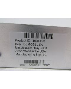 DCM-30-LL-SA  - Used