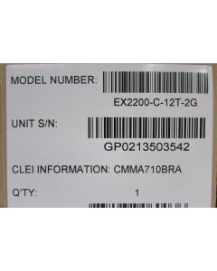 EX2200-C-12T-2G - Used