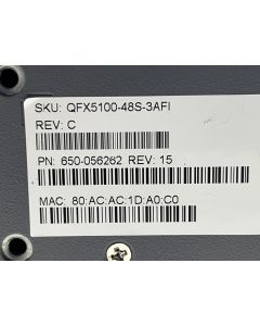 QFX5100-48S-3AFI