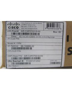AIR-CAP2702I-B-K9 - AS-IS