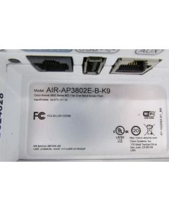 AIR-AP3802E-B-K9 - AS-IS