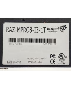 RAZ-MPRO8-I3-1T - Used