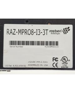 RAZ-MPRO8-I3-3T - Used