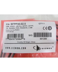 SFPP30-02.5 - New (Sealed)
